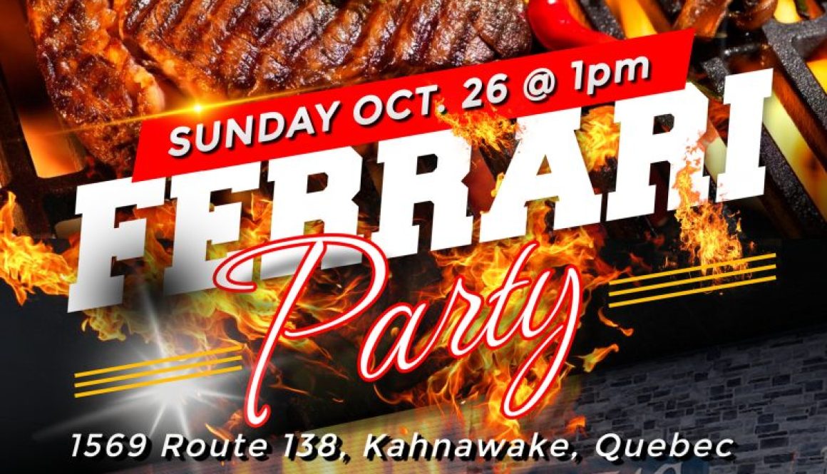 BBQ Party poster design