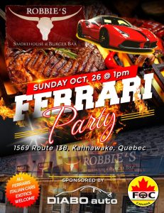 BBQ Party poster design